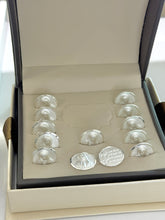 ESTUCHE 1 - ARRAS MATE - VIRGEN MEDIO CUERPO - PLATA.925