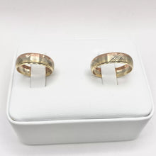 ARGOLLAS ORO FLORENTINO - CRUZ TRIPLE - ORO 10K