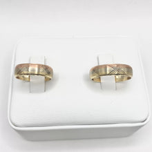 ARGOLLAS ORO FLORENTINO - CRUZ TRIPLE - ORO 10K