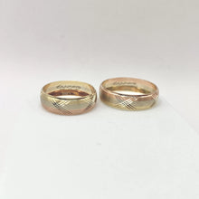 ARGOLLAS ORO FLORENTINO - CRUZ TRIPLE - ORO 10K