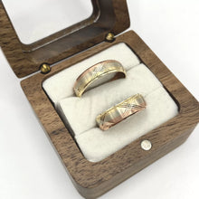 ARGOLLAS ORO FLORENTINO - CRUZ TRIPLE - ORO 10K