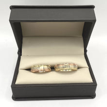 ARGOLLAS ORO FLORENTINO - CRUZ TRIPLE - ORO 10K