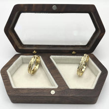 ARGOLLAS ORO AMARILLO - LINEA CENTRAL FACETADA DELGADA - ORO 10K