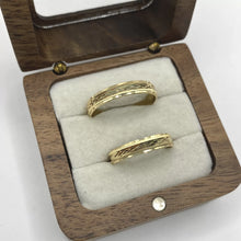 ARGOLLAS ORO AMARILLO - LINEA CENTRAL FACETADA DELGADA - ORO 10K