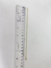 PULSO BARBADO DELGADO - 2 MM - 18 CM - ORO 10K