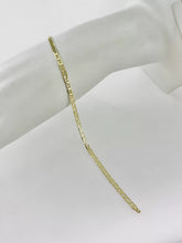 PULSO GUCHI CUADRO 3 MM - 18 CM - ORO 10K