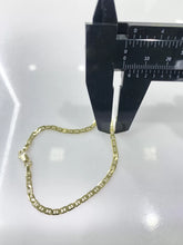 PULSO GUCHI CUADRO 3 MM - 18 CM - ORO 10K