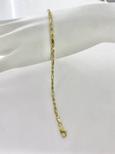 PULSO TORSAL FÍGARO 2 MM - 18 CM - ORO 10K