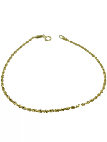 PULSO TORSAL 1.5 MM - 18 CM - ORO 10K