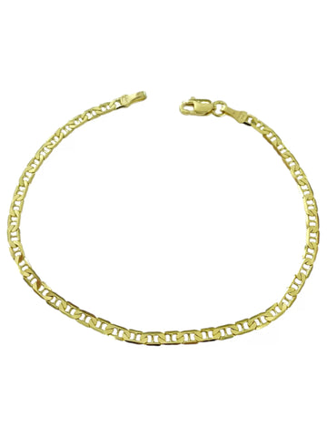 PULSO GUCHI CUADRO 3 MM - 18 CM - ORO 10K