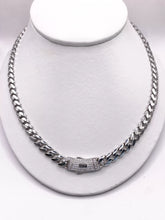 CADENA MÓNACO CH - BARBADA CUBANA - 60 CM X 6 MM - PLATA .925