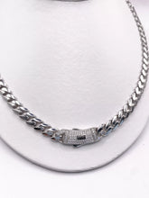 CADENA MÓNACO CH - BARBADA CUBANA - 60 CM X 6 MM - PLATA .925