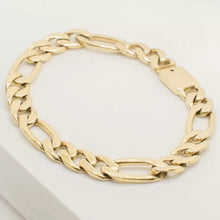PULSO FIGARO CART 3X1 - 21 CM X 9.5 MM - ORO 10K