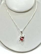CADENA CON DIJE SAGRADO CORAZON DE JESUS -  MODELO 1 - PLATA .925