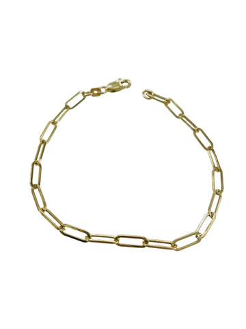 PULSO TIPO CLIP MEDIANO - 18 CM - ORO 10K