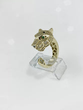 ANILLO JAGUAR / PANTERA - ORO 10K