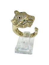 ANILLO JAGUAR / PANTERA - ORO 10K