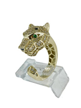 ANILLO JAGUAR / PANTERA - ORO 10K