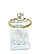 ANILLO PERLA CRISTAL - ORO 10K