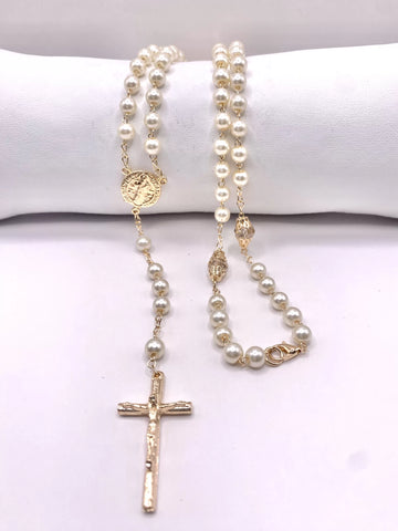 ROSARIO PERLA - DORADO