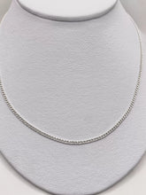 CADENA BARBADA 60 cm x 2 mm - PLATA .925