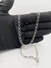 CADENA SEMILLA 55 cm x 3.5 mm - PLATA .925