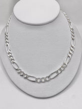 CADENA FIGARO CART 65 cm x 7.5 mm - PLATA .925