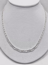 CADENA GUCHI  DIAMANTADA 60 cm x 3.5 mm - PLATA .925