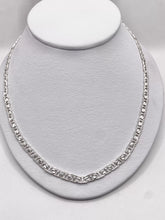 CADENA GUCHI DIAMANTADA 65 cm x 5 mm - PLATA .925