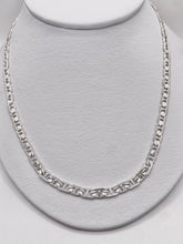 CADENA GUCHI DIAMANTADA 65 cm x 5 mm - PLATA .925