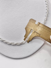 CADENA TORZAL 60 cm x 4 mm - PLATA .925