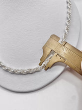 CADENA TORZAL 65 cm x 5 mm - PLATA .925