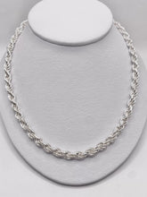 CADENA TORZAL 65 cm x 6 mm - PLATA .925