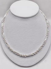 CADENA TORZAL FIGARO 60 cm x 4 mm - PLATA .925