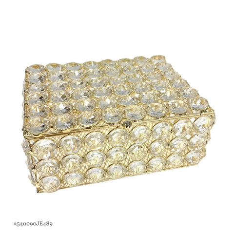 CAJA PARA LAZO RECTANGULAR - DORADO