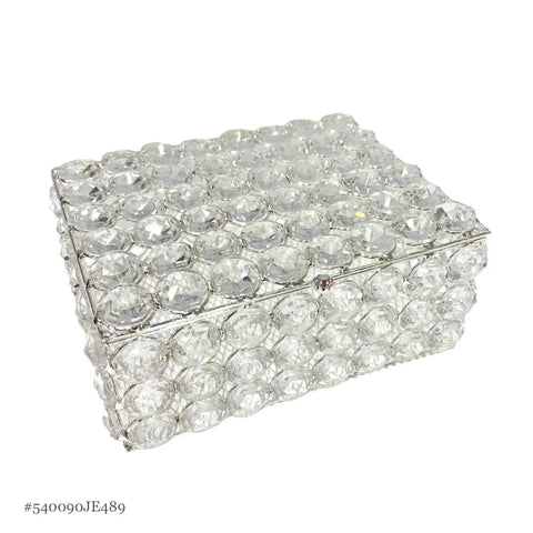 CAJA PARA LAZO RECTANGULAR - PLATEADO