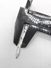 ESCLAVA FIGARO CART - 17 cm x 6.5 mm - PLATA .925