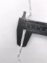 ESCLAVA FIGARO CART - 18 cm x 4.5 mm - PLATA .925