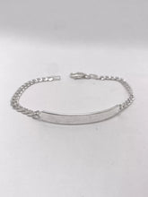 ESCLAVA BARBADA - 18 cm x 4.5 mm - PLATA .925