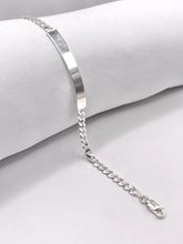 ESCLAVA BARBADA - 18 cm x 4.5 mm - PLATA .925