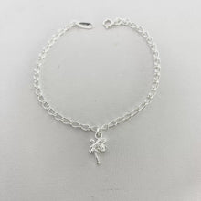 PULSERA CON DIJE DE HADA - PLATA .925