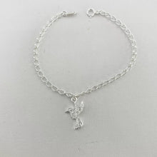 PULSERA CON DIJE DE COLIBRÍ - PLATA .925