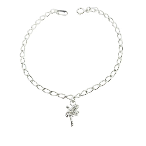 PULSERA CON DIJE DE HADA - PLATA .925