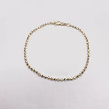 PULSO BOLEADO / BOLAS - 18 CM - ORO 10K