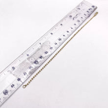 PULSO BOLEADO / BOLAS - 18 CM - ORO 10K