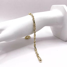 PULSO TORSAL FIGARO - 21 cm x 4 mm - ORO 10K