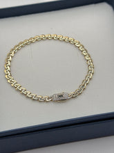 PULSO  GUCHI SOLSTICE - 16 cm X 4 mm - ORO 10K