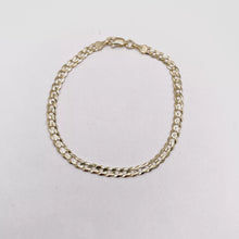 PULSO BARBADO - 19 cm x 4 mm - ORO 10K