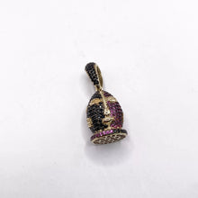 DIJE ELEGÚA SANTO ORISHA - MINI 1.8 cm - ORO 10K