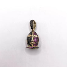 DIJE ELEGÚA SANTO ORISHA - MINI 1.8 cm - ORO 10K